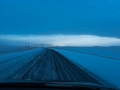 Snow driving in Wyoming